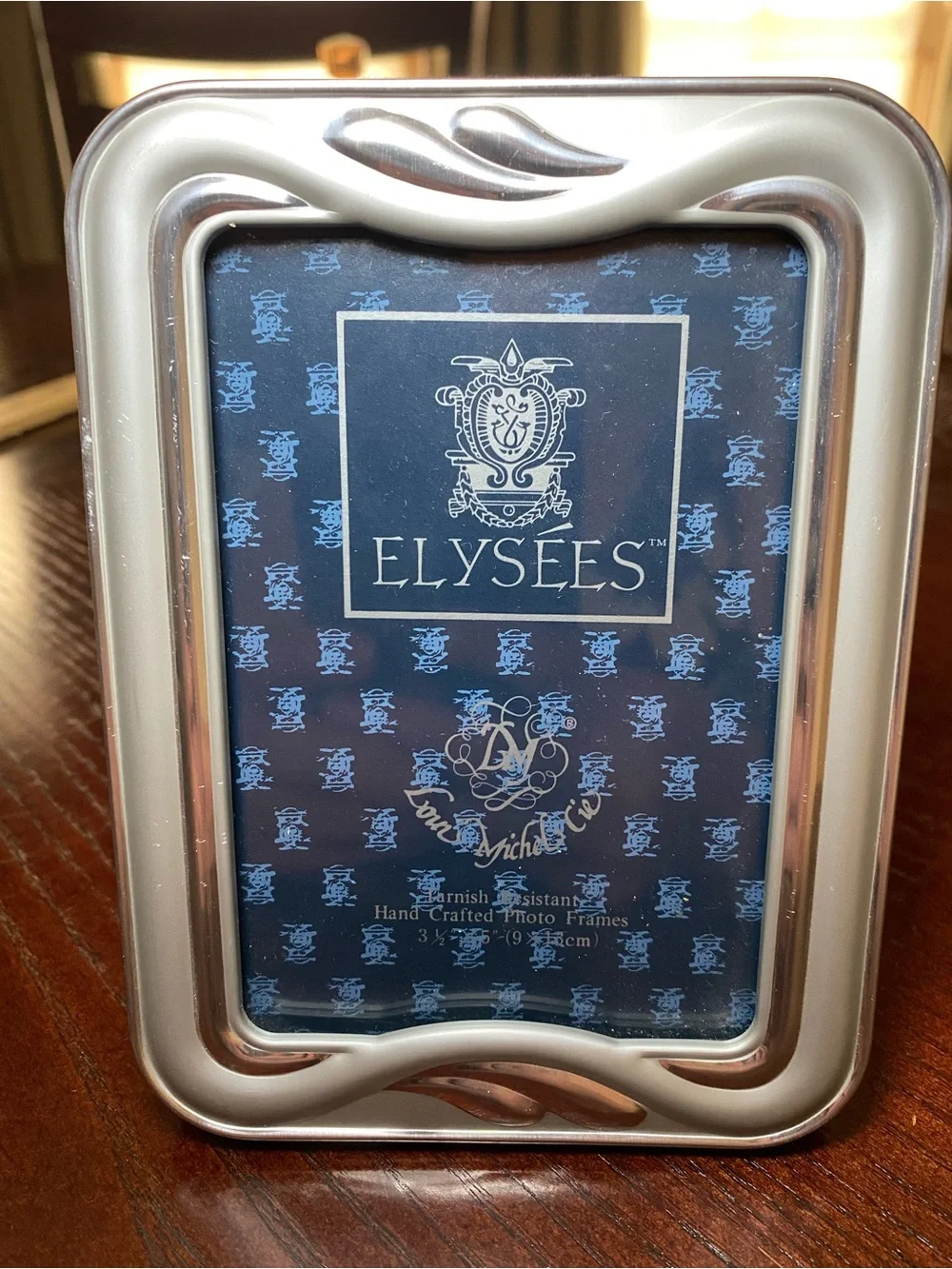 Silver Metal Photo Frame by Elysees 3x5